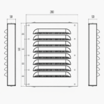 Aluminium Vent