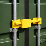 Shipping Container Door Bar Lock