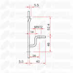 Retainer Plate - Flat lever