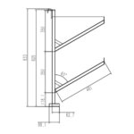 2-Tier Pipe Racking