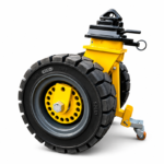 Double Container Caster Wheel