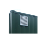 Fitted 400mm x 400mm Aluminum Vent
